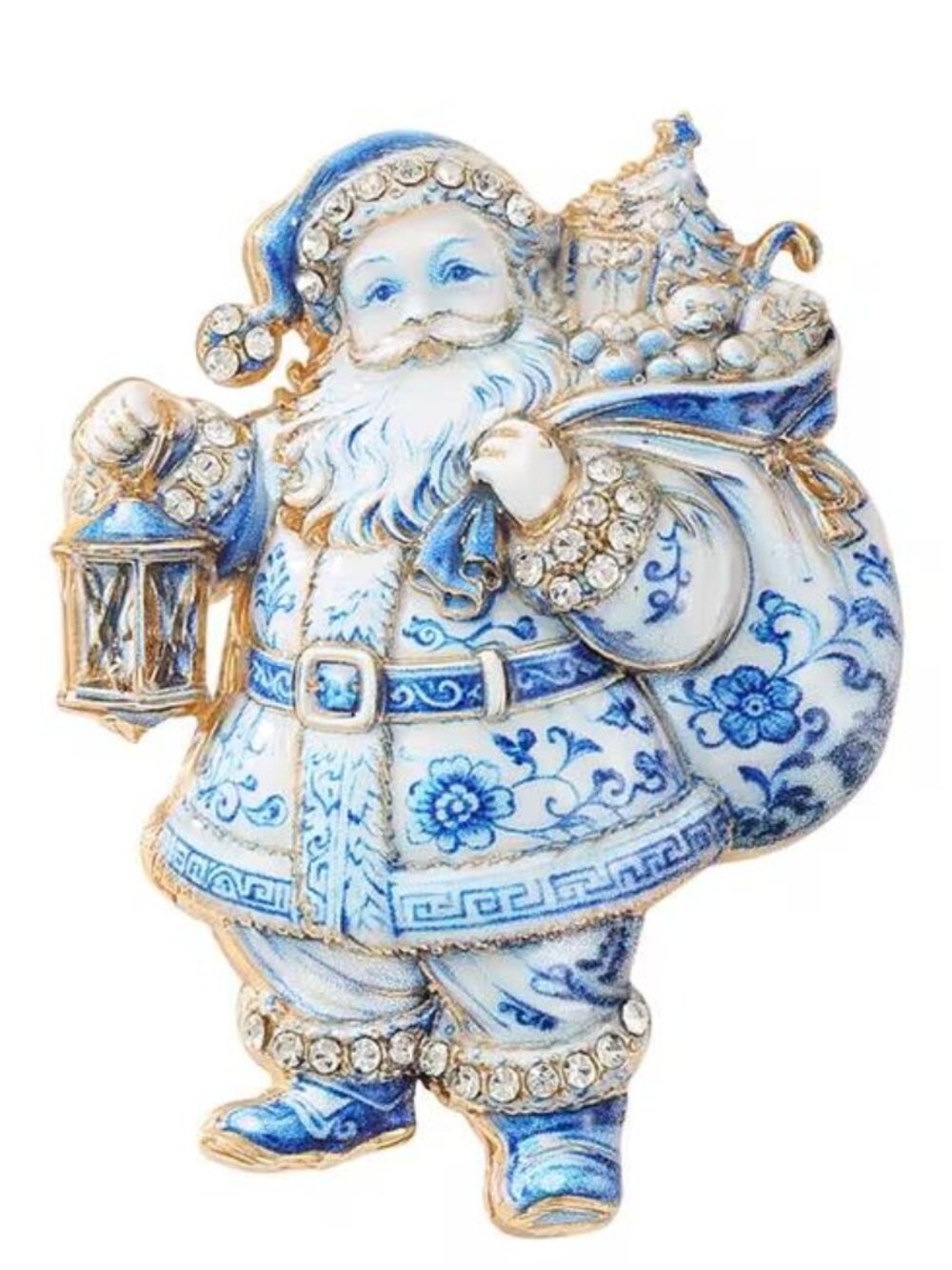 SANTA CLAUSE BROOCH